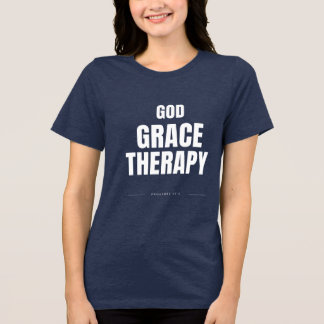 GOD, GENADE & THERAPIE Tri-Blend SHIRT