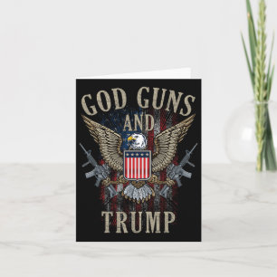 God Geweren En Trump 2e Amendement Vlag Ar15 Ameri Kaart