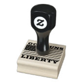 GOD GEWeren VRIJHEID RUBBER ZEGELS Rubberstempel (Stempel)
