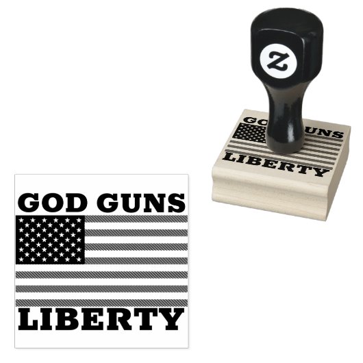 GOD GEWeren VRIJHEID RUBBER ZEGELS Rubberstempel (Gestempeld)