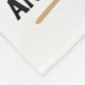 God Gifted Me Two Titles Mom And Grandma And I Roc Fleece Deken (Hoek)