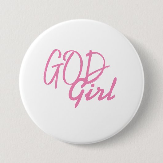 God Girl Button (Voorkant)