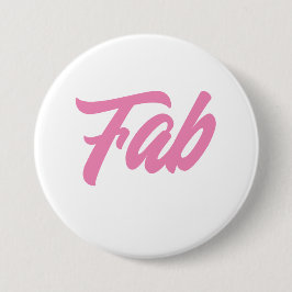 God Girl Button- Fab Ronde Button 7,6 Cm