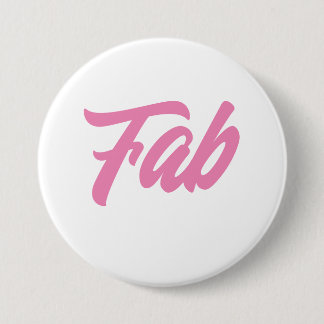 God Girl Button- Fab Ronde Button 7,6 Cm
