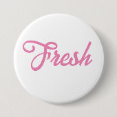 God Girl Button- Fresh Ronde Button 7,6 Cm (Voorkant)