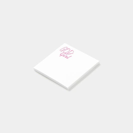 God Girl Post merkt het op Post-it® Notes (Schuin)