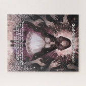 God Gives Me Peace - Christian Anime Legpuzzel (Horizontaal)