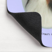 God Gmiled Sheltie Mousepad Muismat (Hoek)