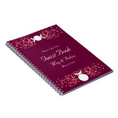 God & Goddess Wiccan Wedding Reception Guestbook Notitieboek (Rechterzijde)