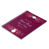 God & Goddess Wiccan Wedding Reception Guestbook Notitieboek (Linkerzijde)