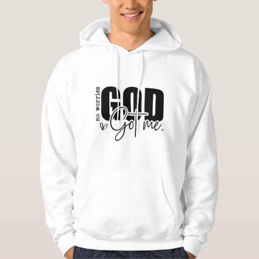 God got me  hoodie (Voorkant)
