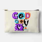God Got Me Retro Christelijk Faith Cosmetic Bag Etui (Voorkant)