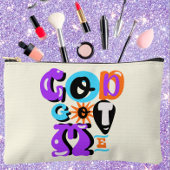 God Got Me Retro Christelijk Faith Cosmetic Bag Etui