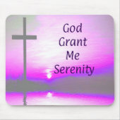 God Grant Me Serenity Muismat (Voorkant)