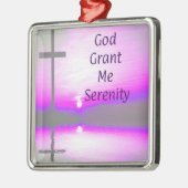God Grant Me Serenity oranament Metalen Ornament (Links)