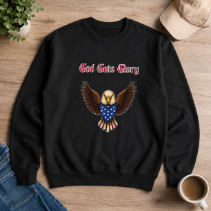 God Guts Glory Patriottische Amerikaanse Kracht Ge Trui