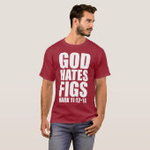 God haat figuren 11:12-14 t-shirt (Voorkant volledig)