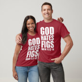 God haat figuren 11:12-14 t-shirt (Unisex)
