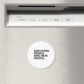 GOD HAAT MENSEN DIE MENSEN HATEN MAGNEET (Insitu (Vaatwasser))