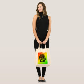 God haat plastic zakken tote bag (Voorkant (model))