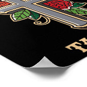 God haat Tattoos Poster (Hoek)