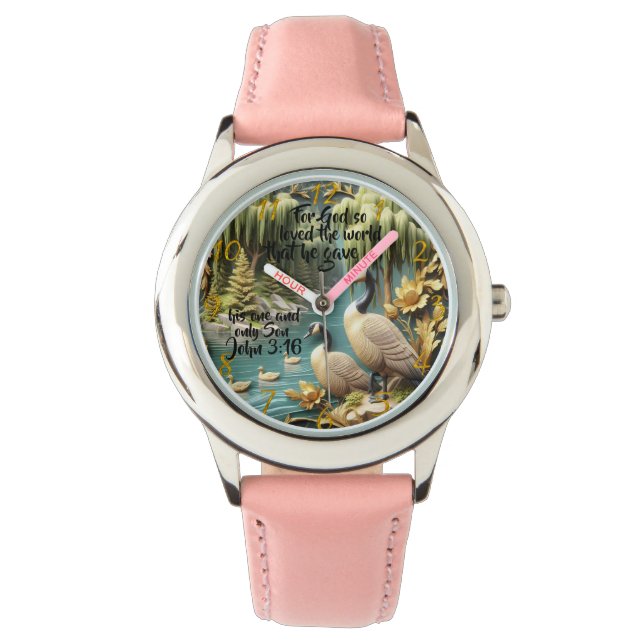 God had de wereld zo lief  horloge (Voorkant)