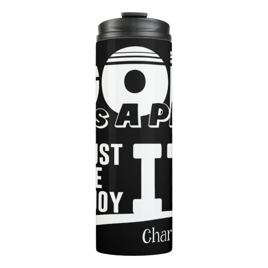 God Has A Plan Trust Thermosbeker (Voorkant)