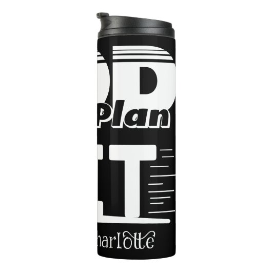 God Has A Plan Trust Thermosbeker (Geroteerd rechts)