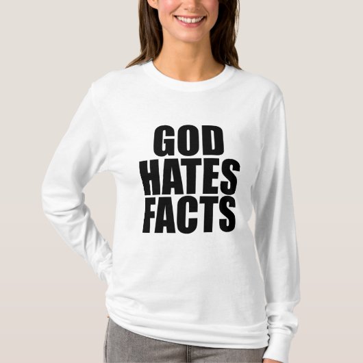 GOD HATES FEITEN T-SHIRT (Voorkant)
