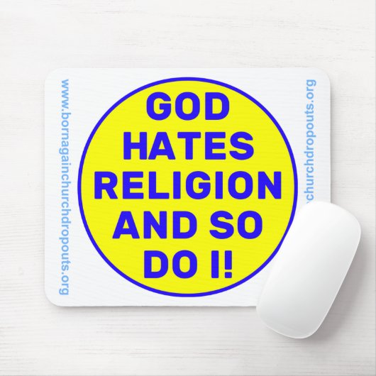 God Hates Religie Muismat (Met muis)