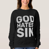 GOD HATES SIN, CHRISTELIJKE T-Shirts (Voorkant)