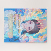 God Hears My Prayers - Christian Retro Anime Legpuzzel (Horizontaal)