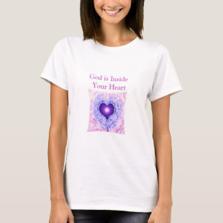 God Heart God zit in je hart T-shirt