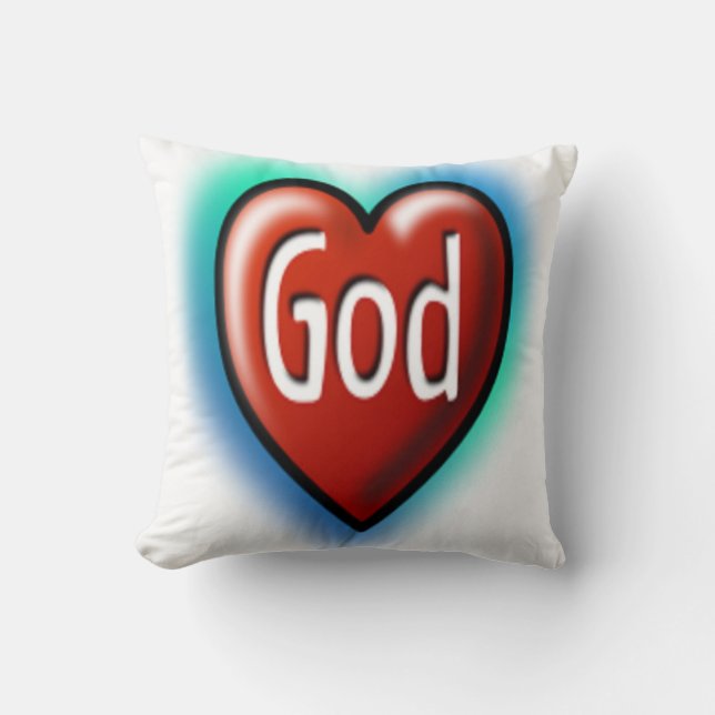 GOD HEART KUSSEN (Voorkant)