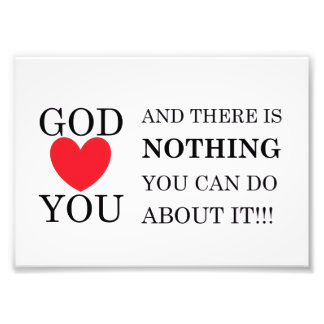 God Heart You Foto Afdruk