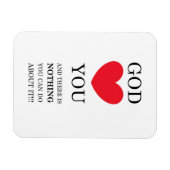 God Heart You Magneet (Horizontaal)