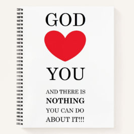 God Heart You Notitieboek