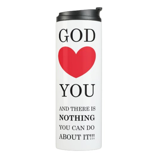 God Heart You Thermosbeker (Gedraaid links)