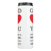 God Heart You Thermosbeker (Achterkant)