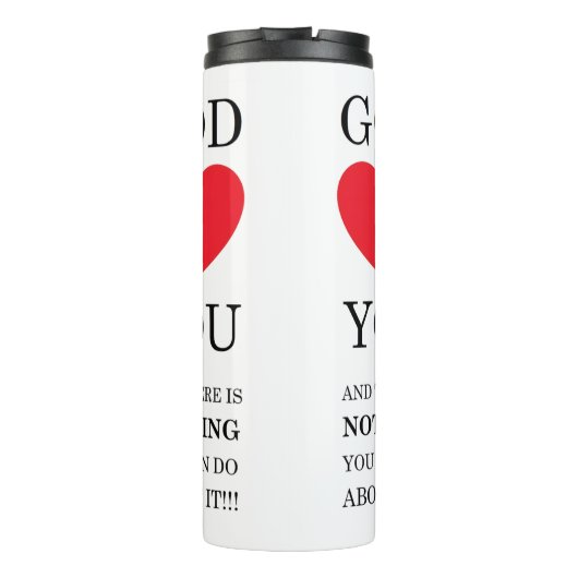 God Heart You Thermosbeker (Achterkant)