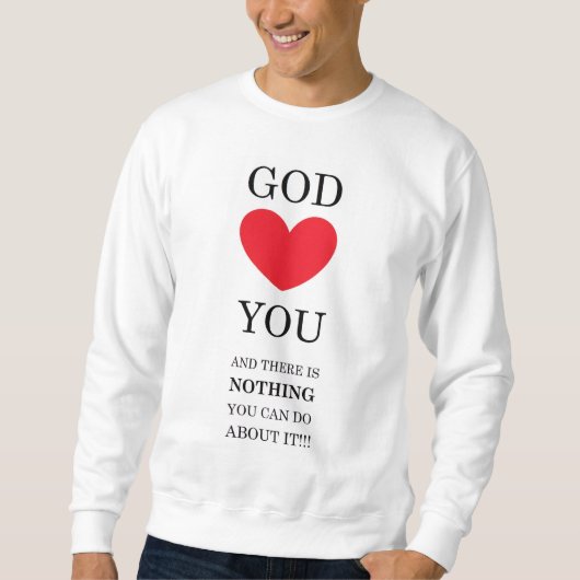 God Heart You Trui (Voorkant)