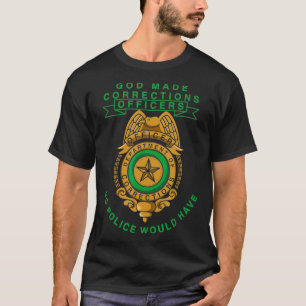 God heeft correctieambtenaren gemaakt zodat de pol t-shirt