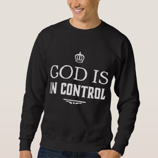 God heeft de controle trui (Voorkant)