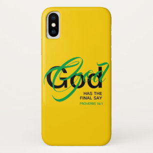 GOD HEEFT DE DEFINITIEVE Christelijke Manuscriptie Case-Mate iPhone Case