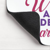 God heeft de sterkste vrouwelijke apothekers gevon muismat (Hoek)