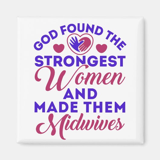 God heeft de sterkste vrouwelijke verloskundige ge magneet (Voorkant)