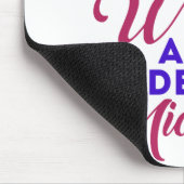 God heeft de sterkste vrouwelijke verloskundige ge muismat (Hoek)