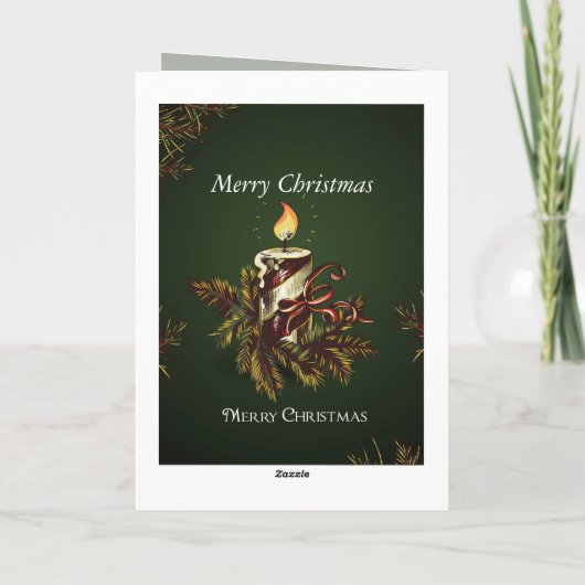 God heeft de wereld zo liefgehad, John 3:16 Kerstm Feestdagen Kaart (Achterkant)