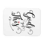 God heeft deze magneet (Horizontaal)