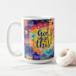  God heeft dit citaat inspiratie Koffiemok